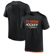 Men's Fanatics Black Philadelphia Flyers Authentic Pro Tech T-Shirt